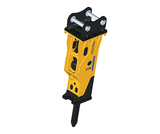 DOZCO D135 rock breaker